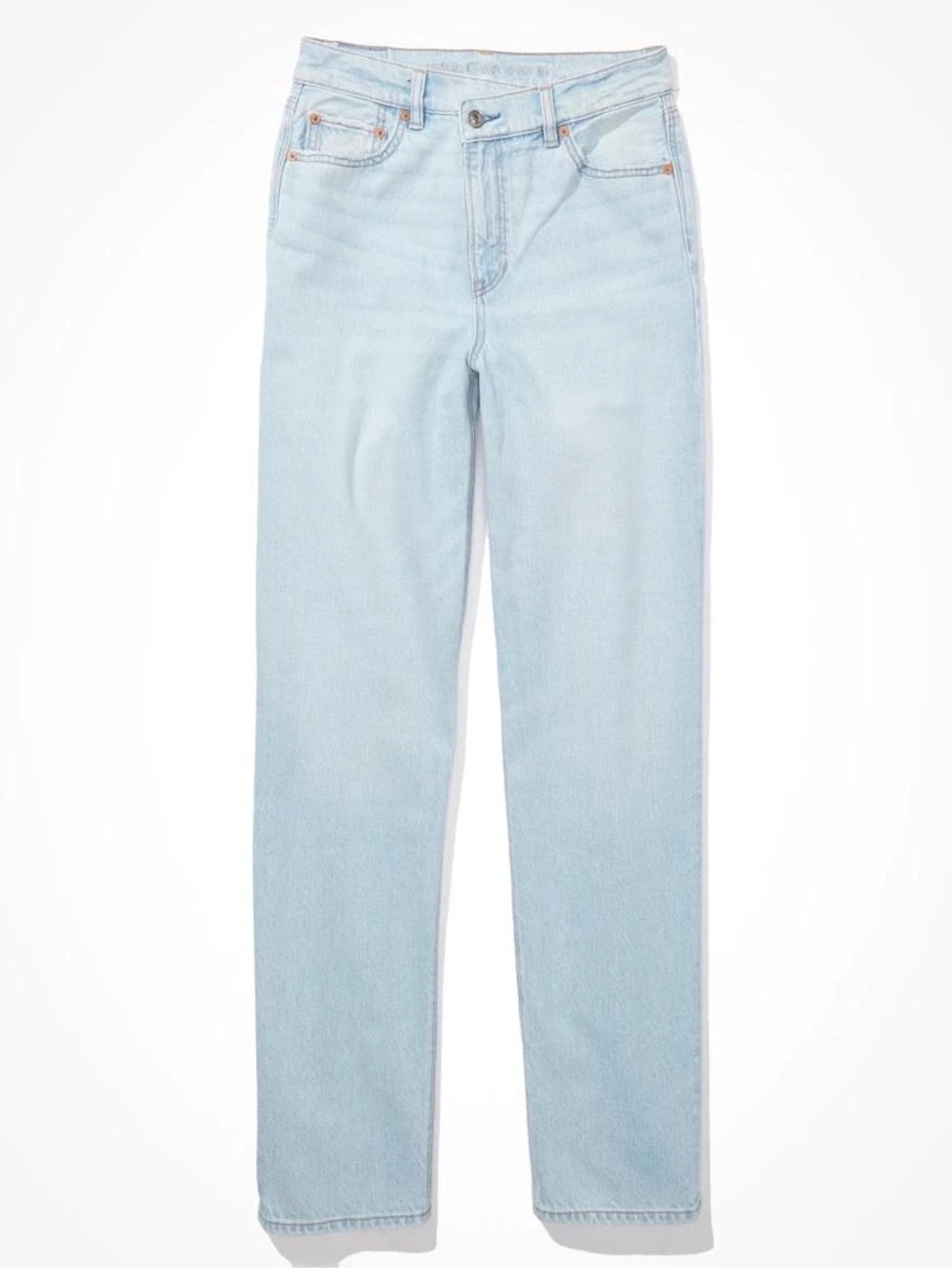 AE Strigid Highest Waist Crossover Baggy
Straight Jean - Indigo Waters - Picture 4 of 5